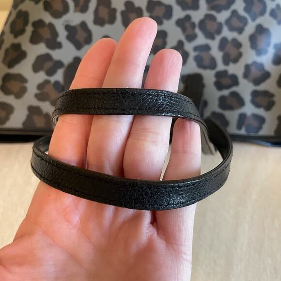 Coach Black and Brown Leopard Print Tote - Picture 14 of 16